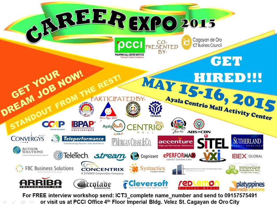BPO Job Fair, BPO Job Fair Cagayan de Oro, Online Jobs, Cagayan de oro jobs, job fair, business process outsourcing